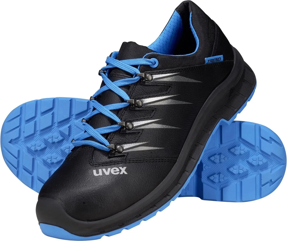 Uvex 2 Trend Halb-schoenen S3 69342 Blauw, Zwart (69342) de Uvex, Noir – image du produit