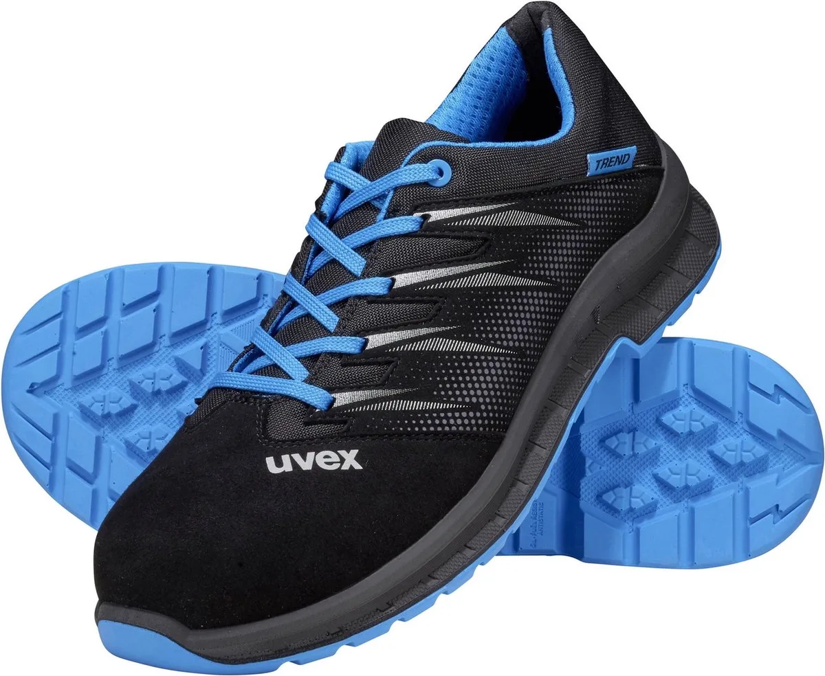 Uvex 2 Trend Halbschoenen S2 69398 Blauw, Zwart (69398) de Uvex, Noir – image du produit