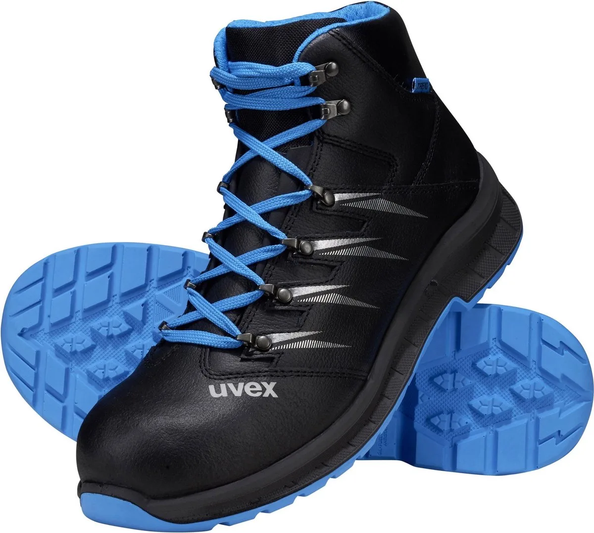 Uvex 2 Trend-laarzen S2 69358 Blauw, Zwart (69358) von Uvex, Schwarz – Produktbild