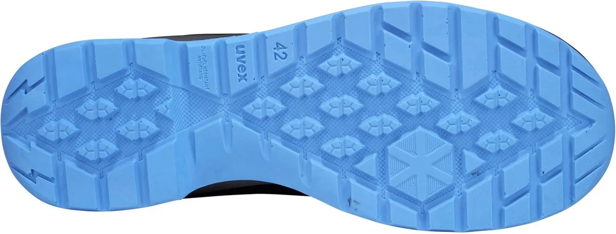 Uvex 2 Trend-laarzen S3 69352 Blauw, Zwart (69352) van Uvex, Zwart – productafbeelding