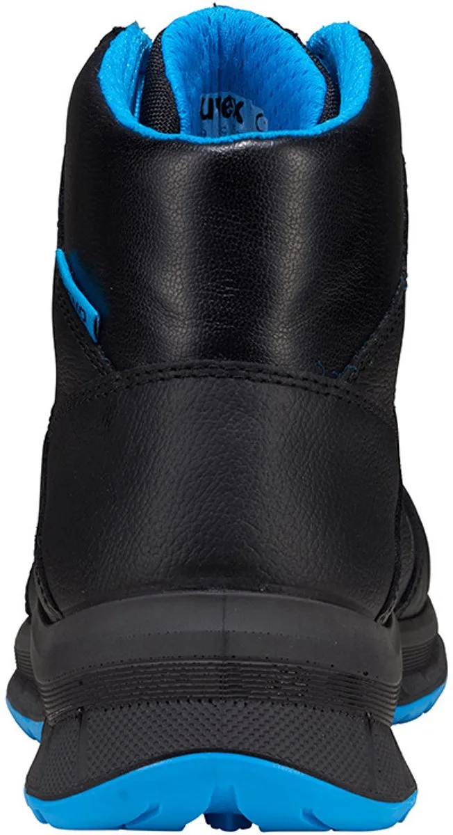 uvex 2 trend veiligheidslaarzen de Uvex, Noir, Bleu – image du produit