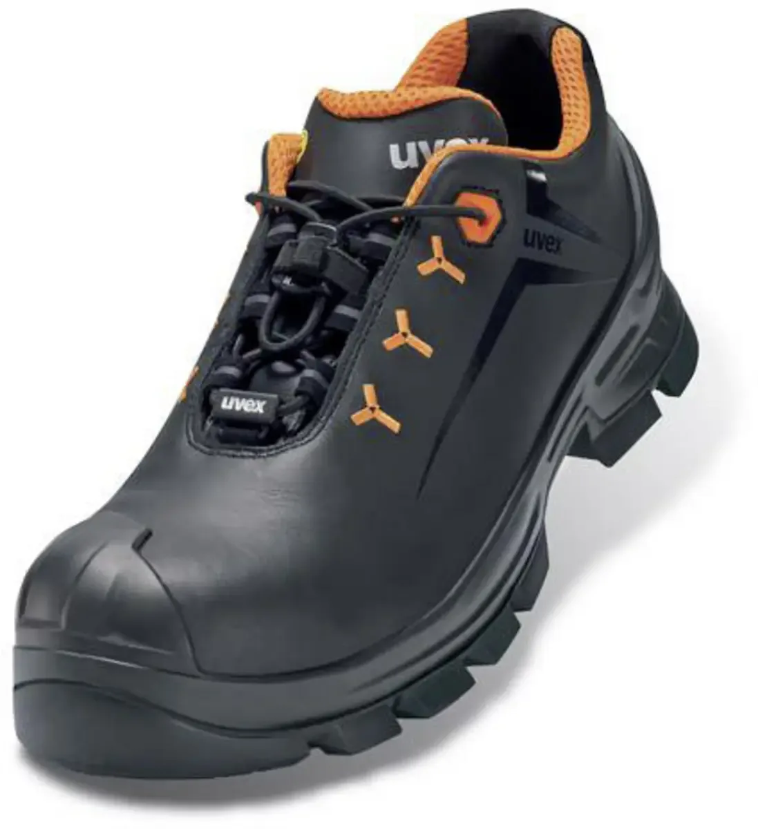 uvex 2 Vibram 6522235 Veiligheidsschoenen ESD S3 Schoenmaat (EU): 35 Zwart, Oranje 1 paar van Uvex, Zwart, Oranje – productafbeelding