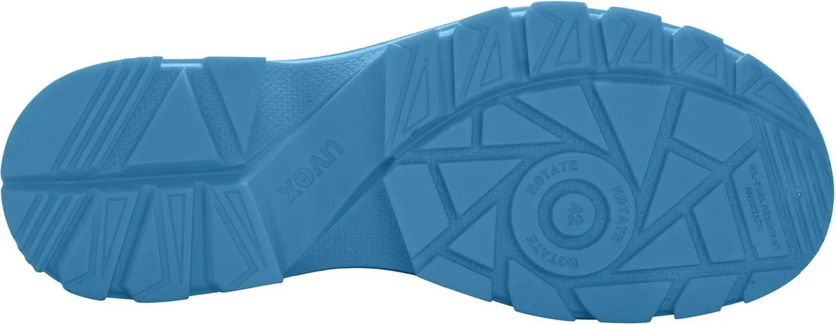 Uvex 2 xenova® Halb-schoenen S3 95552 Zwart, Blauw (95552) fra Uvex, Sort – produktbillede