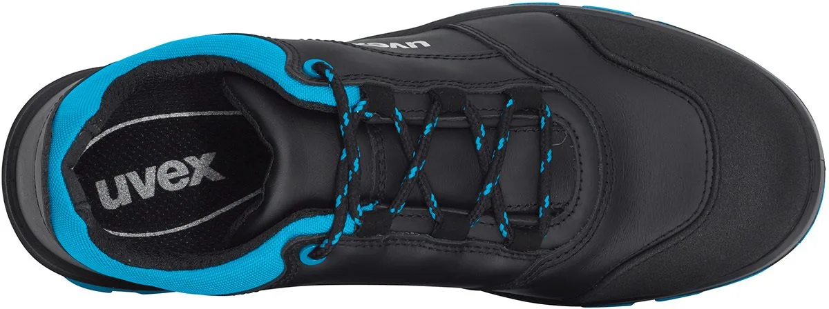 Uvex 2 Xenova S3 95552 - Zwart/Blauw van Uvex, Zwart, Blauw, 39 – productafbeelding