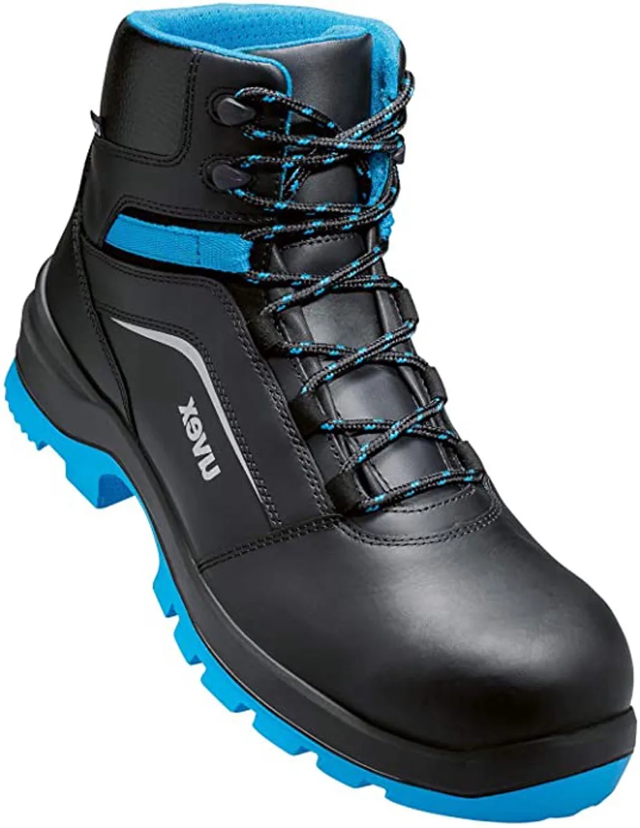 Uvex 2 Xenova werkschoen hoog S3 95562 - Zwart/Groen de Uvex, Noir, Vert, 48 – image du produit