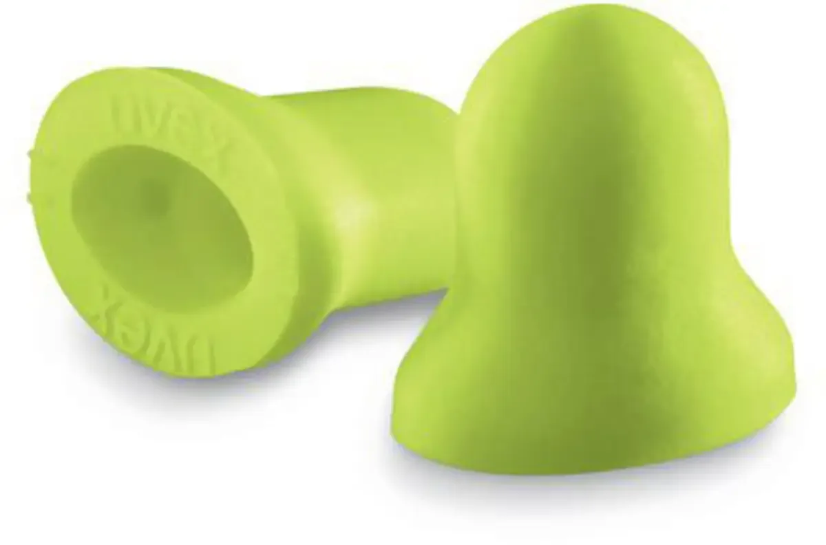 uvex 2124002 xact-fit Oordoppen 26 dB Eenmalig gebruik 250 paar van Uvex, Lime – productafbeelding