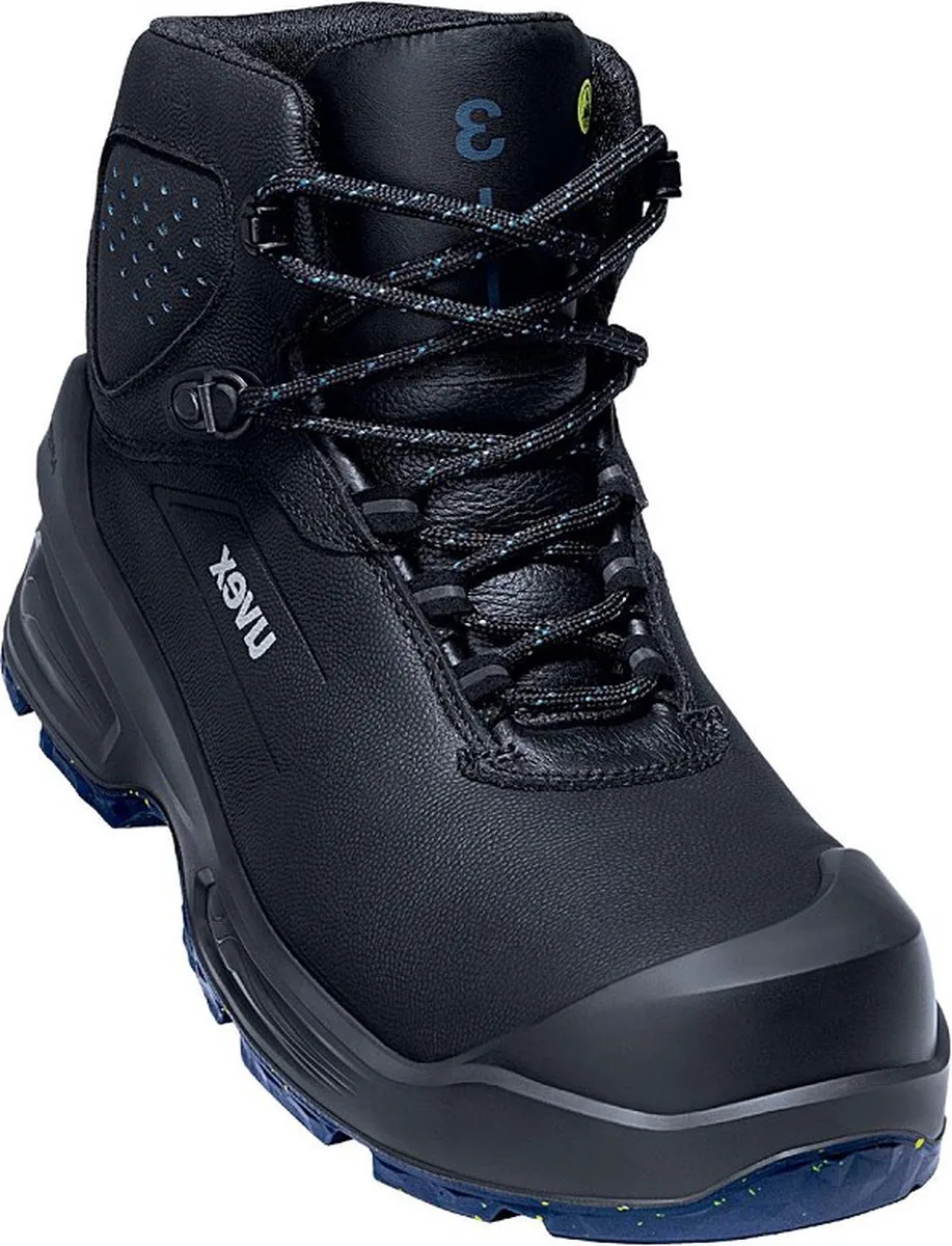 Uvex 3 Veiligheidsschoen 6861/2 36402 - Zwart/Blauw de Uvex, Noir, Bleu, 40 – image du produit