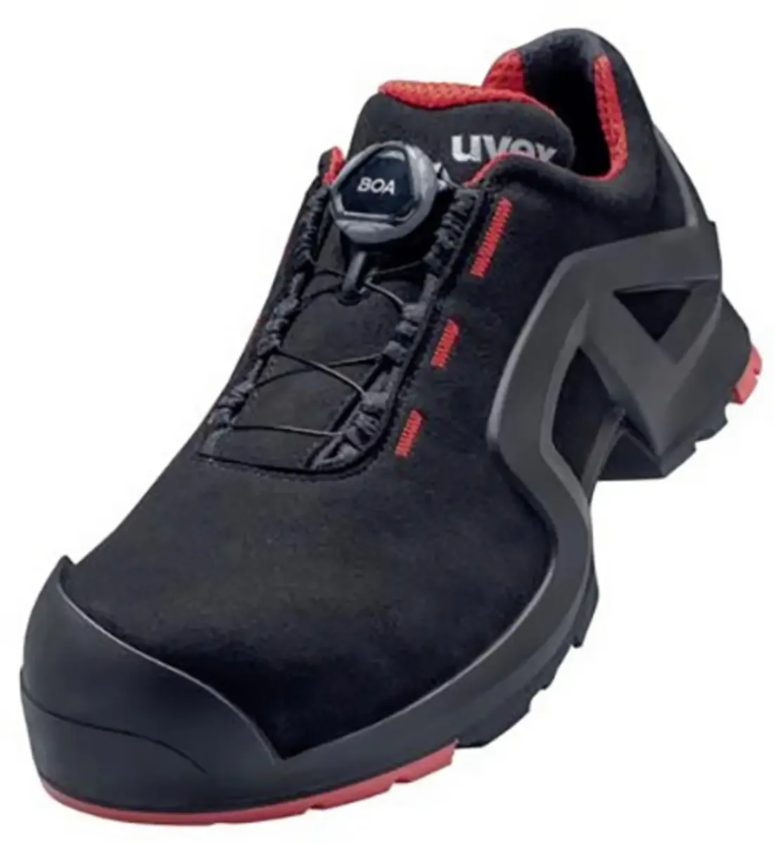 uvex 6567 6567244 Lage veiligheidsschoenen S3 Schoenmaat (EU): 44 1 paar de Uvex, Noir, Rouge – image du produit