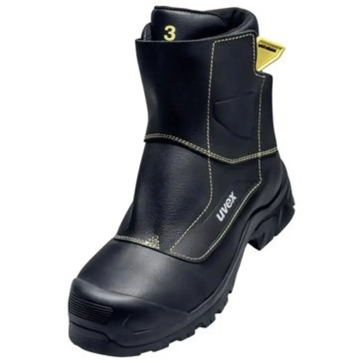 uvex 65733 6573349 Hoge veiligheidsschoenen S3 Schoenmaat (EU): 49 1 paar van Uvex, Zwart – productafbeelding