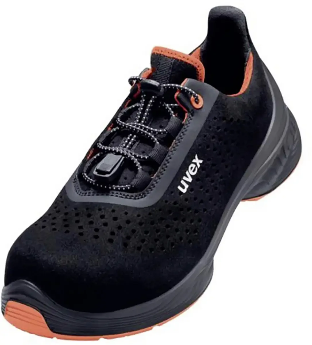 uvex 6846 6846838 Lage veiligheidsschoenen S1 Schoenmaat (EU): 38 1 paar von Uvex, Schwarz – Produktbild