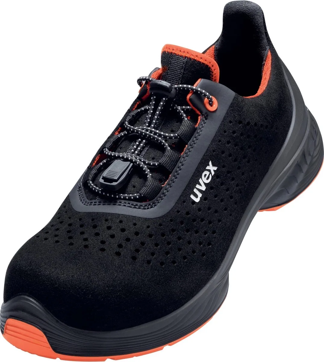 Uvex 6846 6846843 Lage veiligheidsschoenen S1 1 paar de Uvex, Noir – image du produit