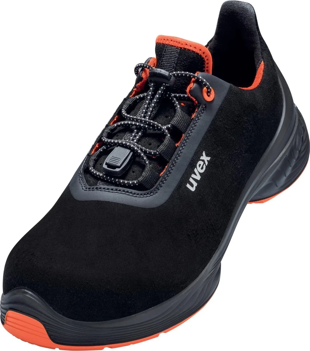 uvex 6849 6849843 Lage veiligheidsschoenen S2 Schoenmaat (EU): 43 1 paar by Uvex, Black – product image