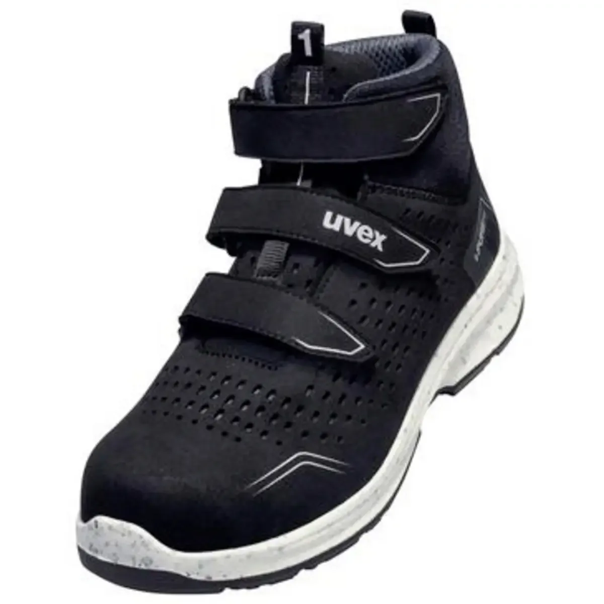 uvex 68949 6894945 Hoge veiligheidsschoenen S1 Schoenmaat (EU): 45 1 paar von Uvex, Schwarz – Produktbild