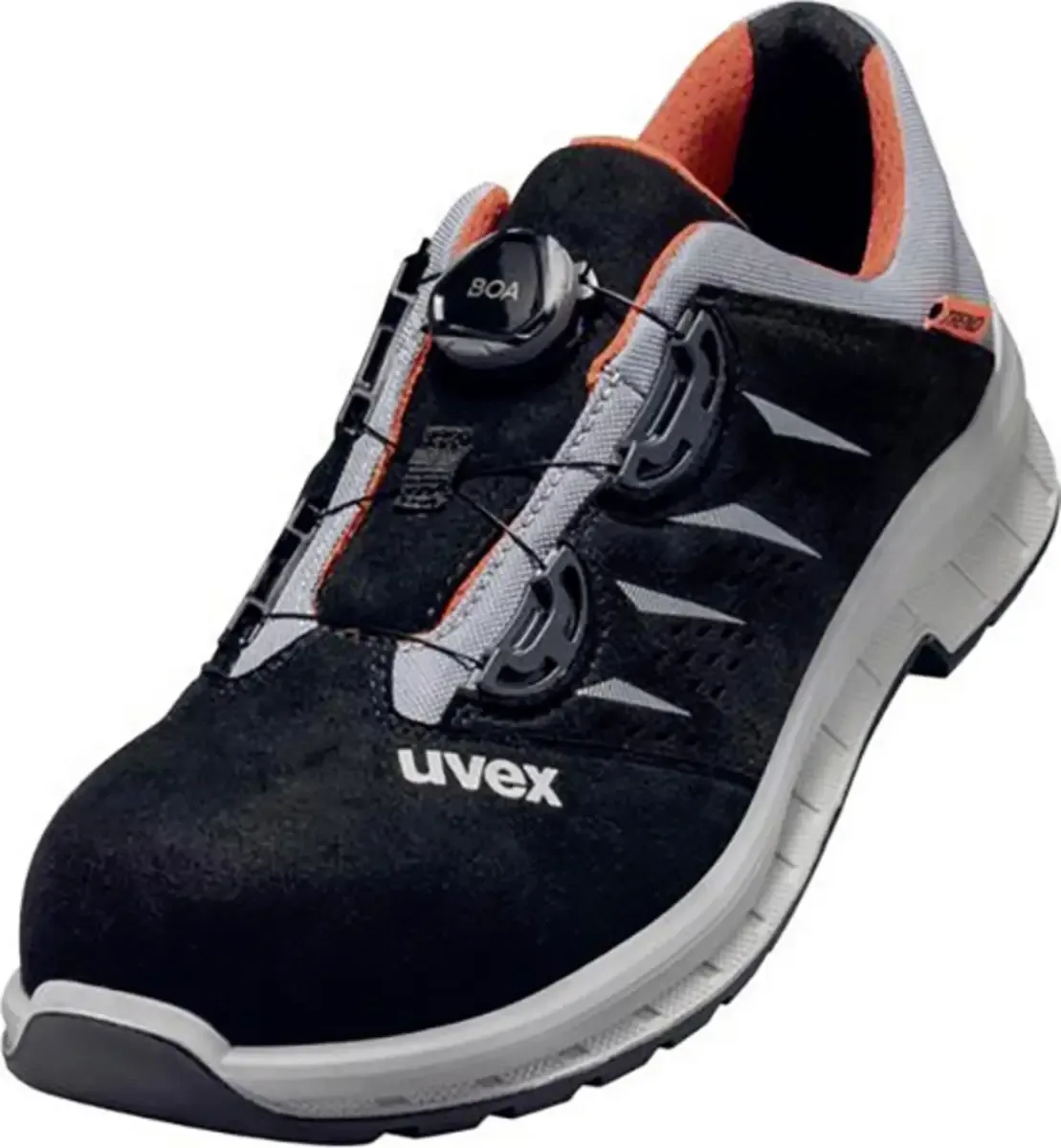 uvex 6908 6908238 Lage veiligheidsschoenen S1P Schoenmaat (EU): 38 1 paar de Uvex, Noir, Rouge – image du produit