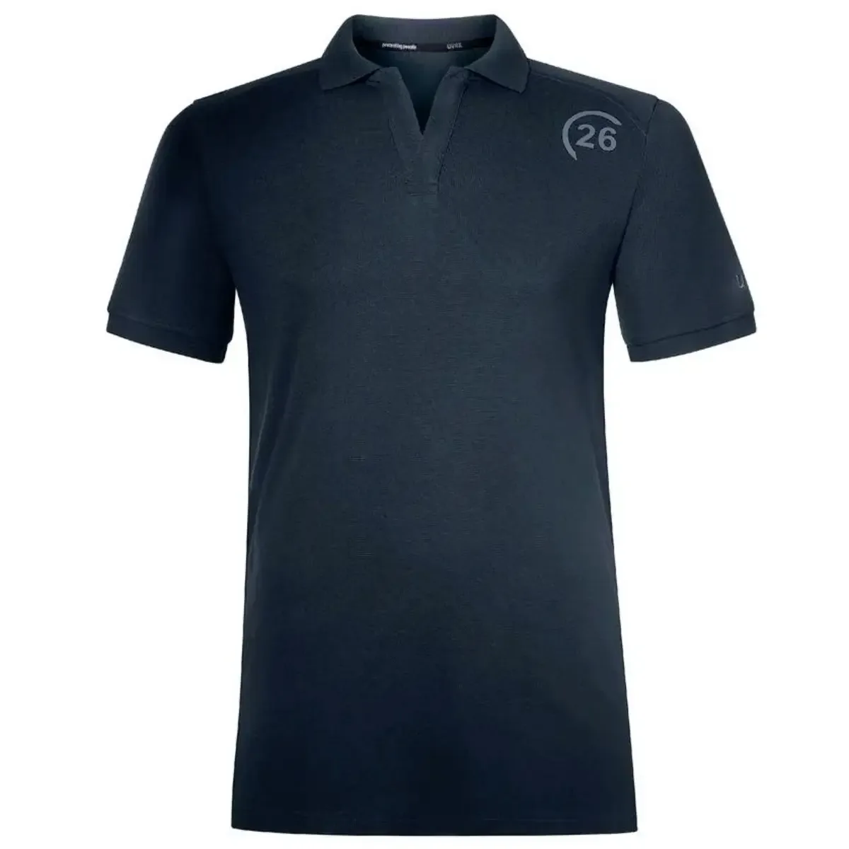uvex 7011014 Poloshirt Zwart van Uvex, Zwart, 3XL – productafbeelding