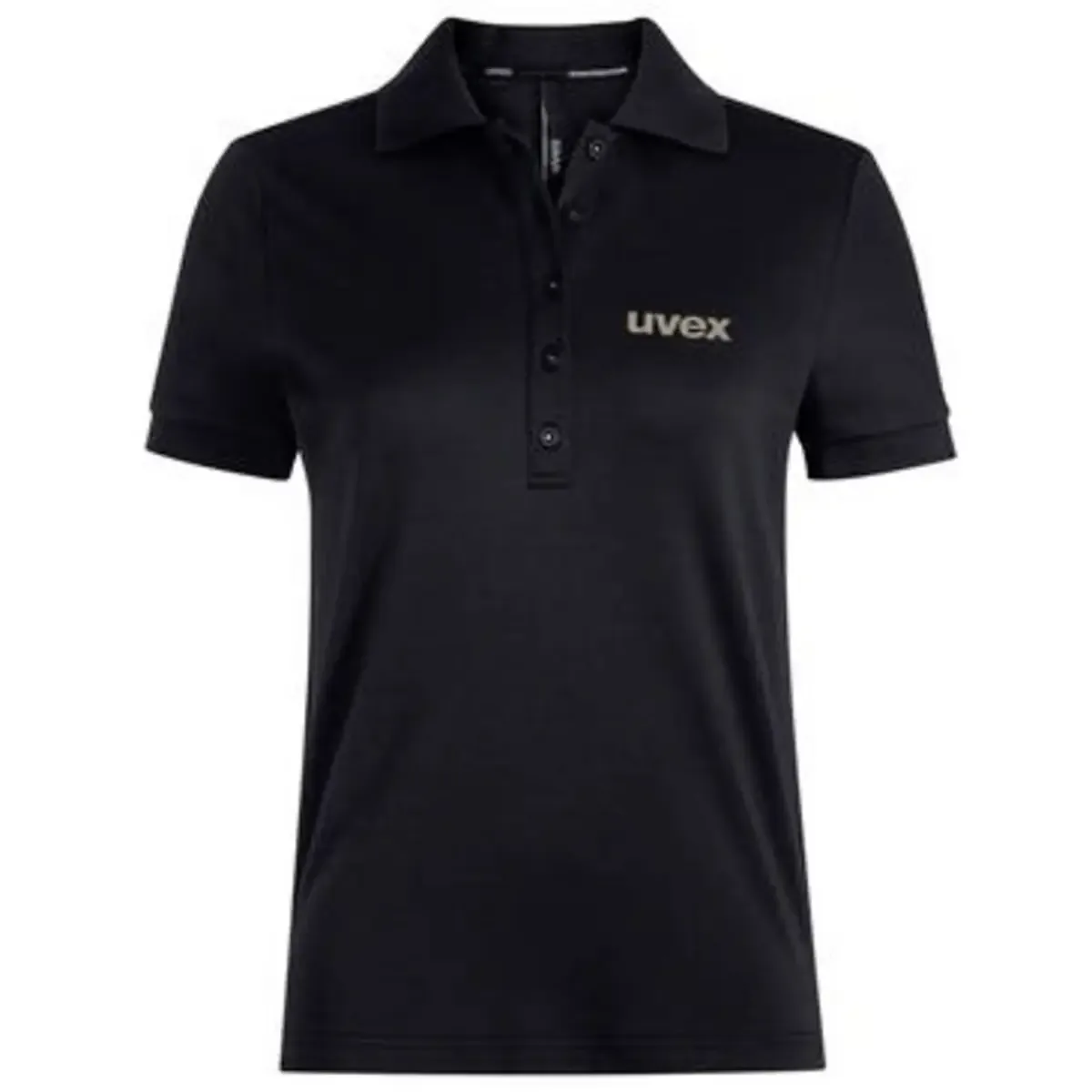 uvex 7071409 Poloshirt Zwart von Uvex, Schwarz, S – Produktbild