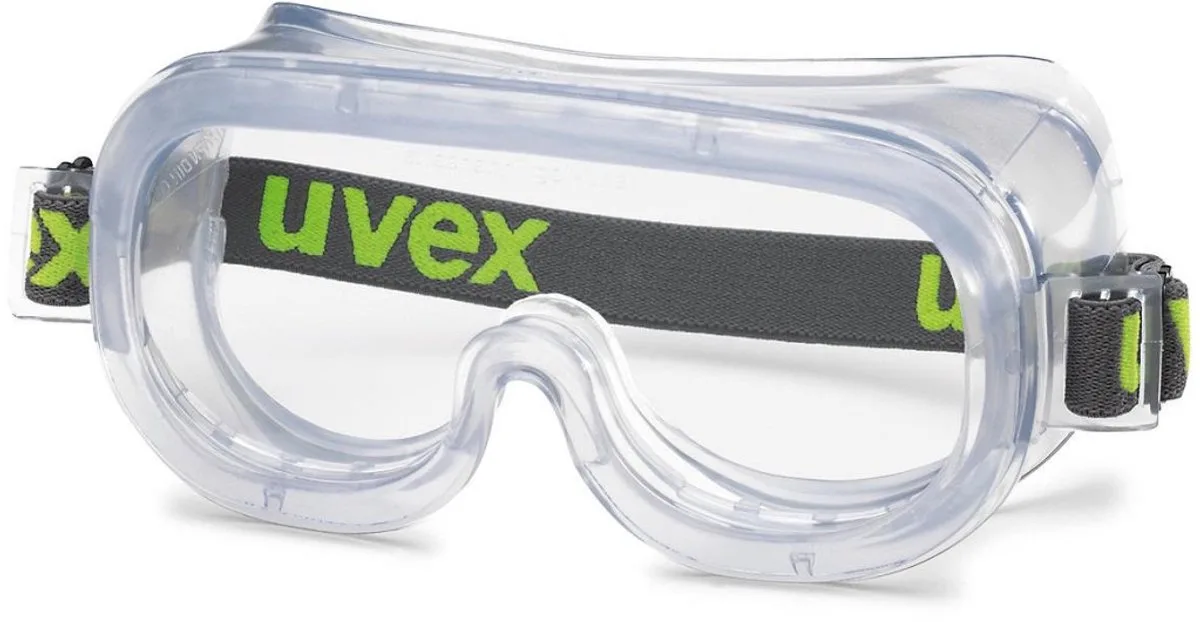 Uvex 9305-714 ruimzichtbril von Uvex, Grün, Transparent – Produktbild