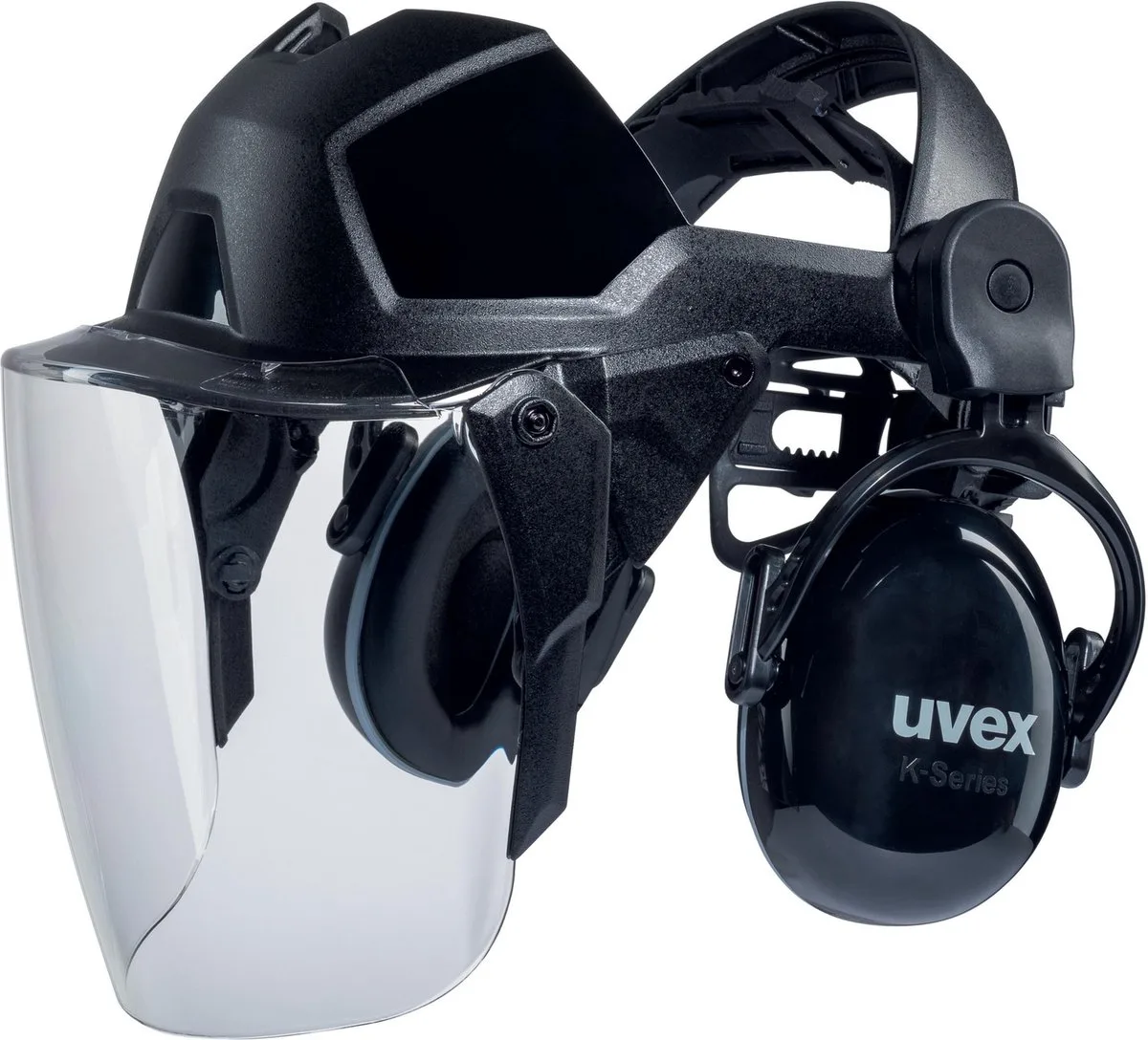 uvex 9715 9790212 Gelaatsbescherming van Uvex, Zwart – productafbeelding