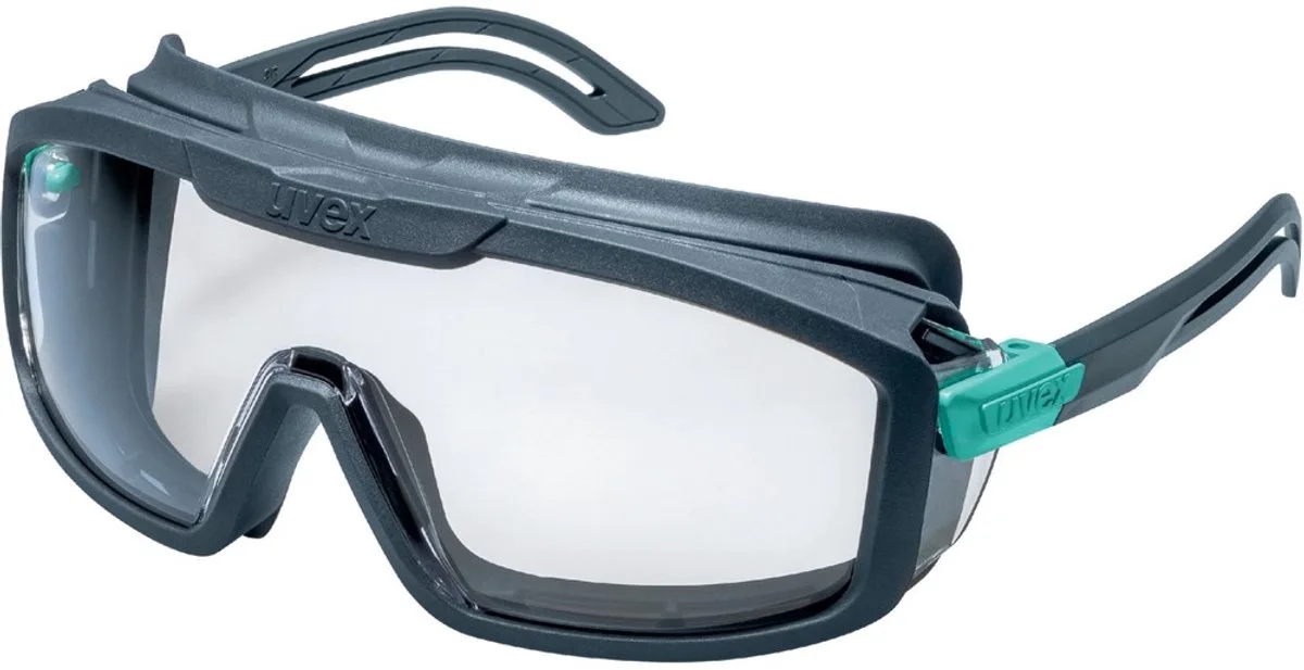 Schutzbrille i-guard planet 9143, grau von Uvex, Grau, Blau – Produktbild