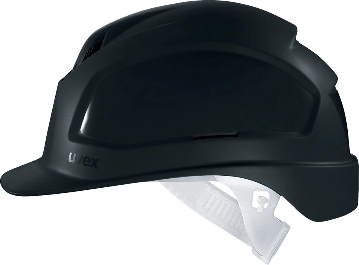 Veiligheidshelm Pheos B 9772920 Mit Ventilatie (97721) van Uvex, Zwart – productafbeelding