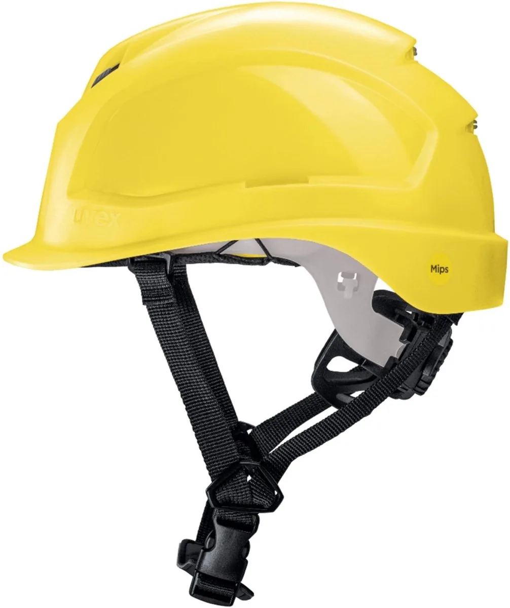 Veiligheidshelm Pheos S-KR Mips® 9772190 fra Uvex, Gul – produktbillede