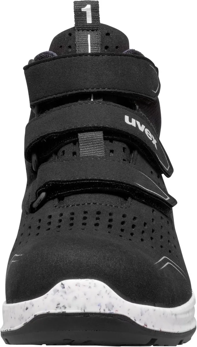 Stiefel 1 sport S1 schwarz Weite 12 Größe 44 von Uvex, Schwarz – Produktbild