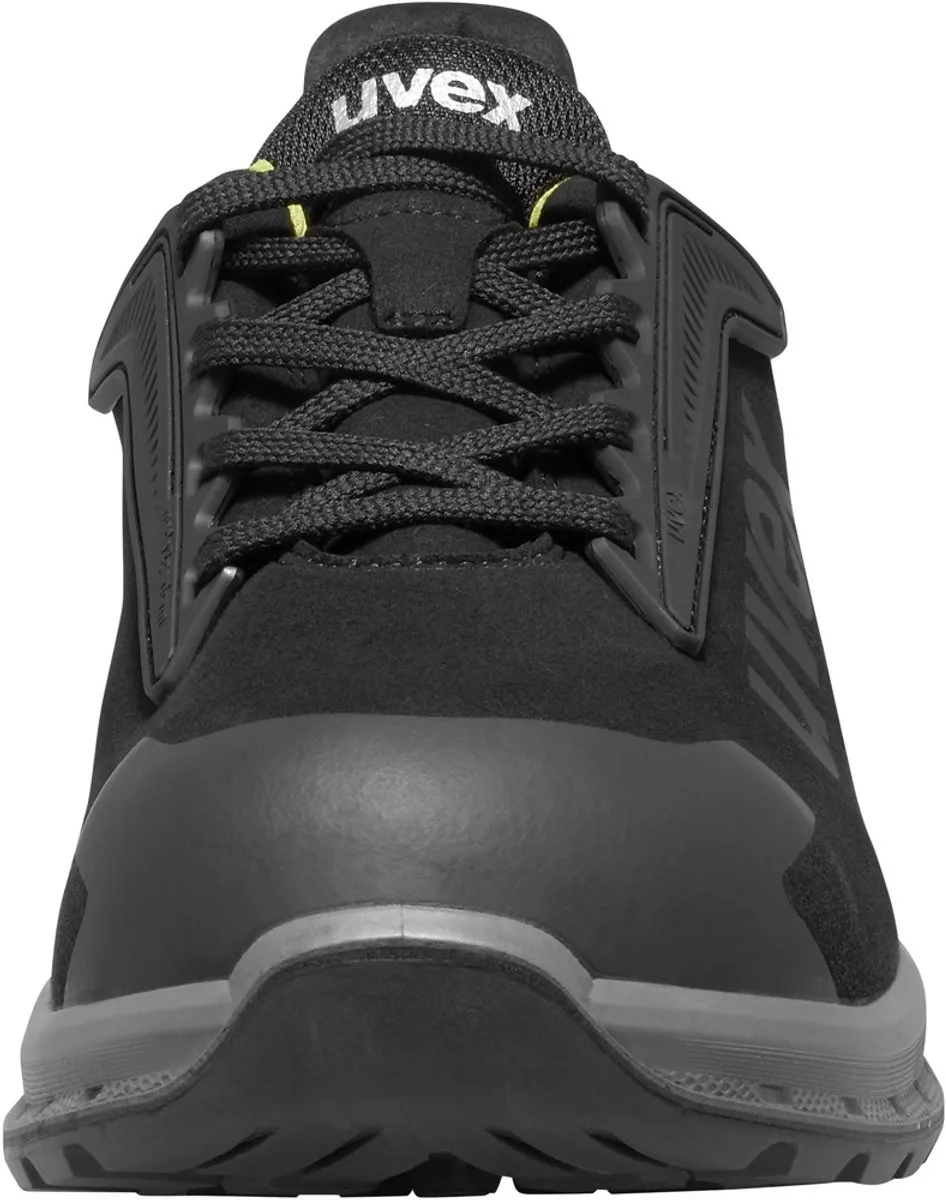 Veiligheidsit-schoen 2 Trend S3s 69411 Halbschoen .Lime PU 6941 de Uvex, Noir, Jaune – image du produit