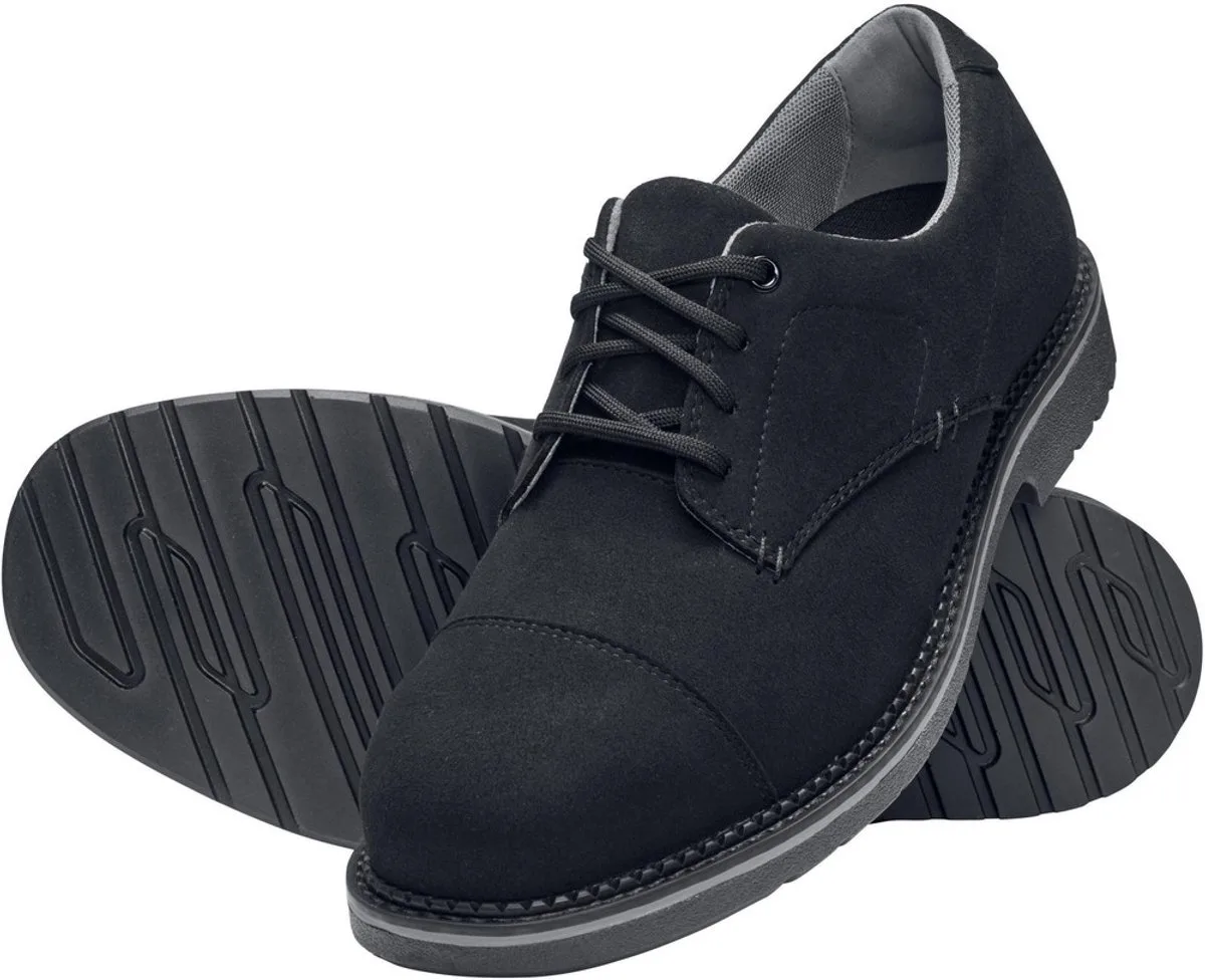 Halbschuhe 1 business S3 schwarz Weite 12 Gr. 43 von Uvex, Schwarz – Produktbild