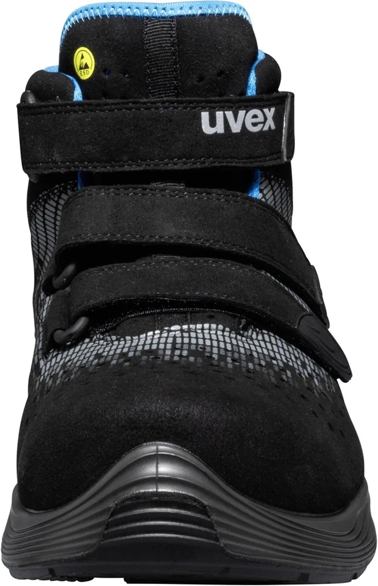 Veiligheidsit-schoenen/laarzen 1 G2 Veiligheidsit-laarzen S1 SRC 6832 de Uvex, Noir, Argent – image du produit