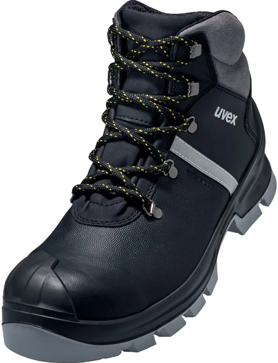Veiligheidsit-schoenen Laarzen S3 6510 Zwart/Grijs från Uvex, Svart – produktbild