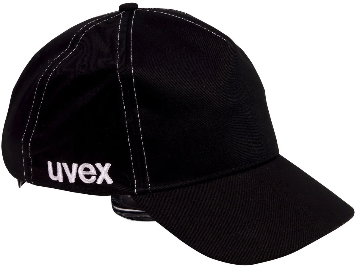 Veiligheidspet Uvex U-Cap sport. Stootpet - maat 55 - 59 van Uvex, Zwart – productafbeelding