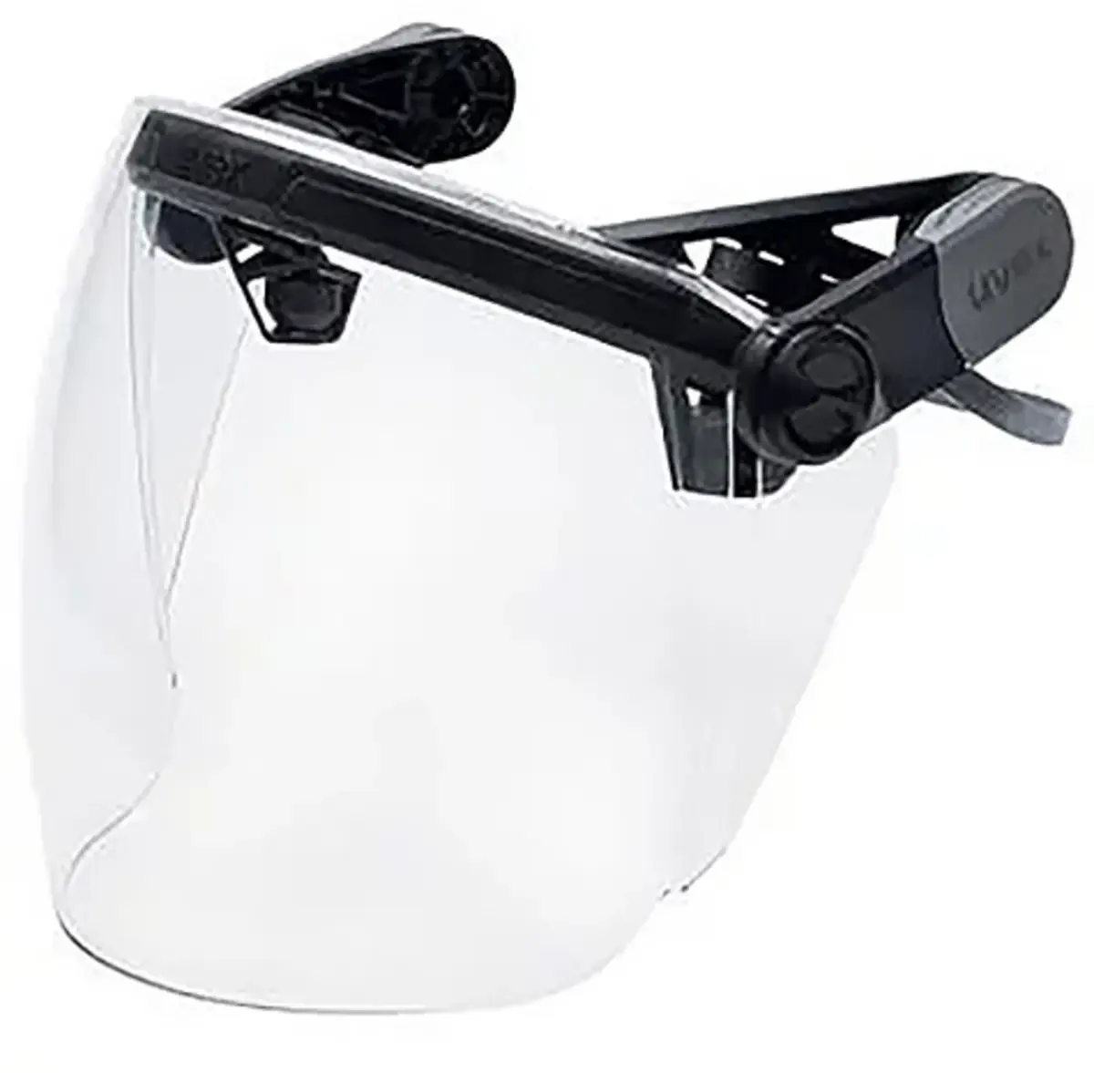 vimox 9920001 Gezichtsscherm Incl. UV-bescherming, Met anti-condens coating, Met anti-kras coating EN 166:2001 van Uvex, Zwart – productafbeelding