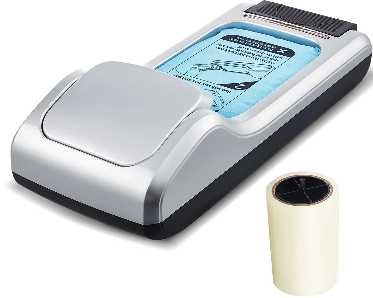 Automatische Overschoenenmachine Overschoenendispenser Maat Tot Us 11 / Eu van Vevor, Zilver, 44 – productafbeelding