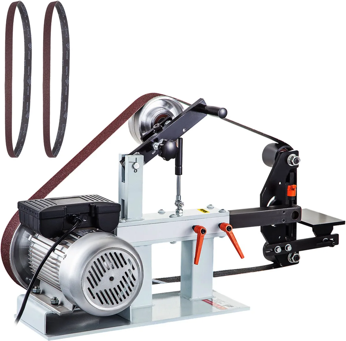 Bandslijpmachine Schuurmachine 2"X82" 2hp Polijstmachine 1.5kw 3in1 Slijpschijf Ce Goedgekeurd de Vevor – image du produit