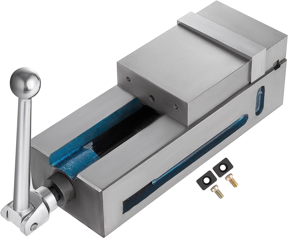 Bankklem Bankschroef Hoge Precisie Klem Bankschroef 4 Inch Bek Breedte CNC Bankschroef Vaste Bek från Vevor – produktbild