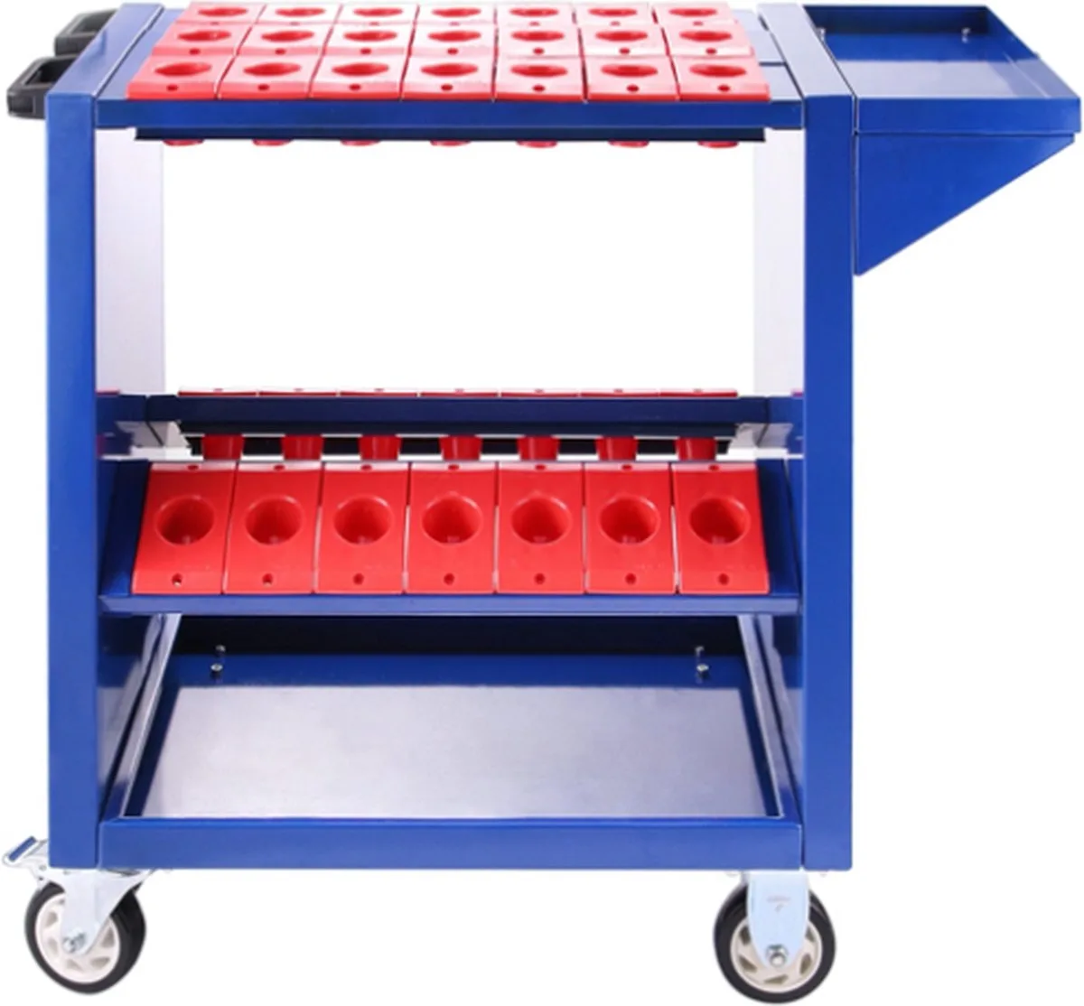 Gereedschapstrolley - Gereedschapswagen - Blauw van Vevor, Rood, Blauw – productafbeelding