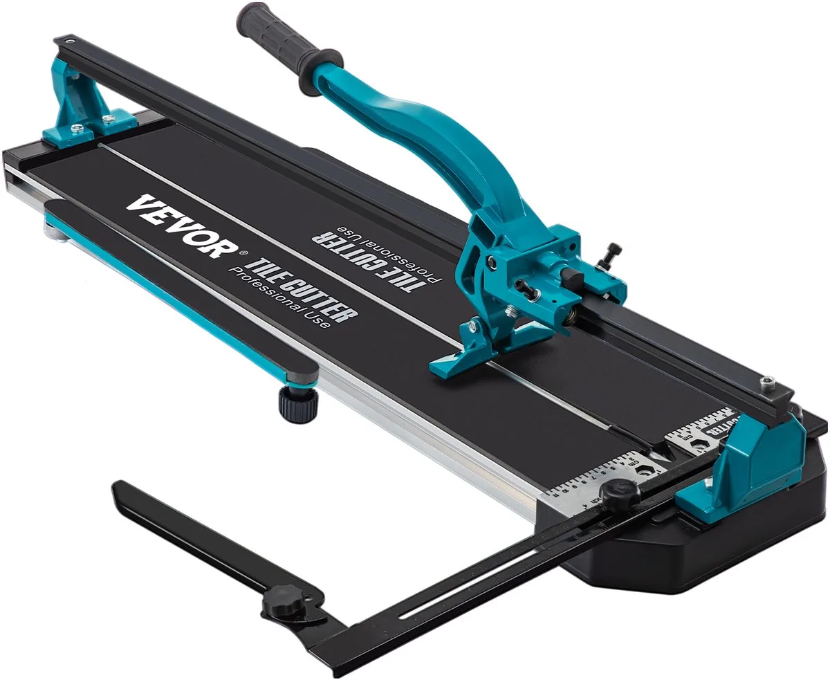 Tegelsnijder Snijmachine 39 Manual Tile Cutter Cutting Machine 1000mm Handyman 6-15mm 2.4-6 Thickness de Vevor, Noir – image du produit