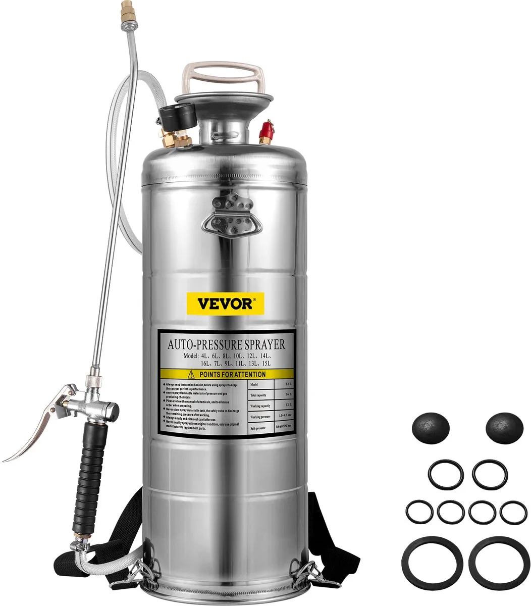 Tuinsproeier Tuinvijververnevelaar 12l Ultrasone Nevelmachine Rvs Nevelmachine Geschikt Voor Huis Tuin Toeristenvoertuigen Speciale Voertuigen von Vevor – Produktbild