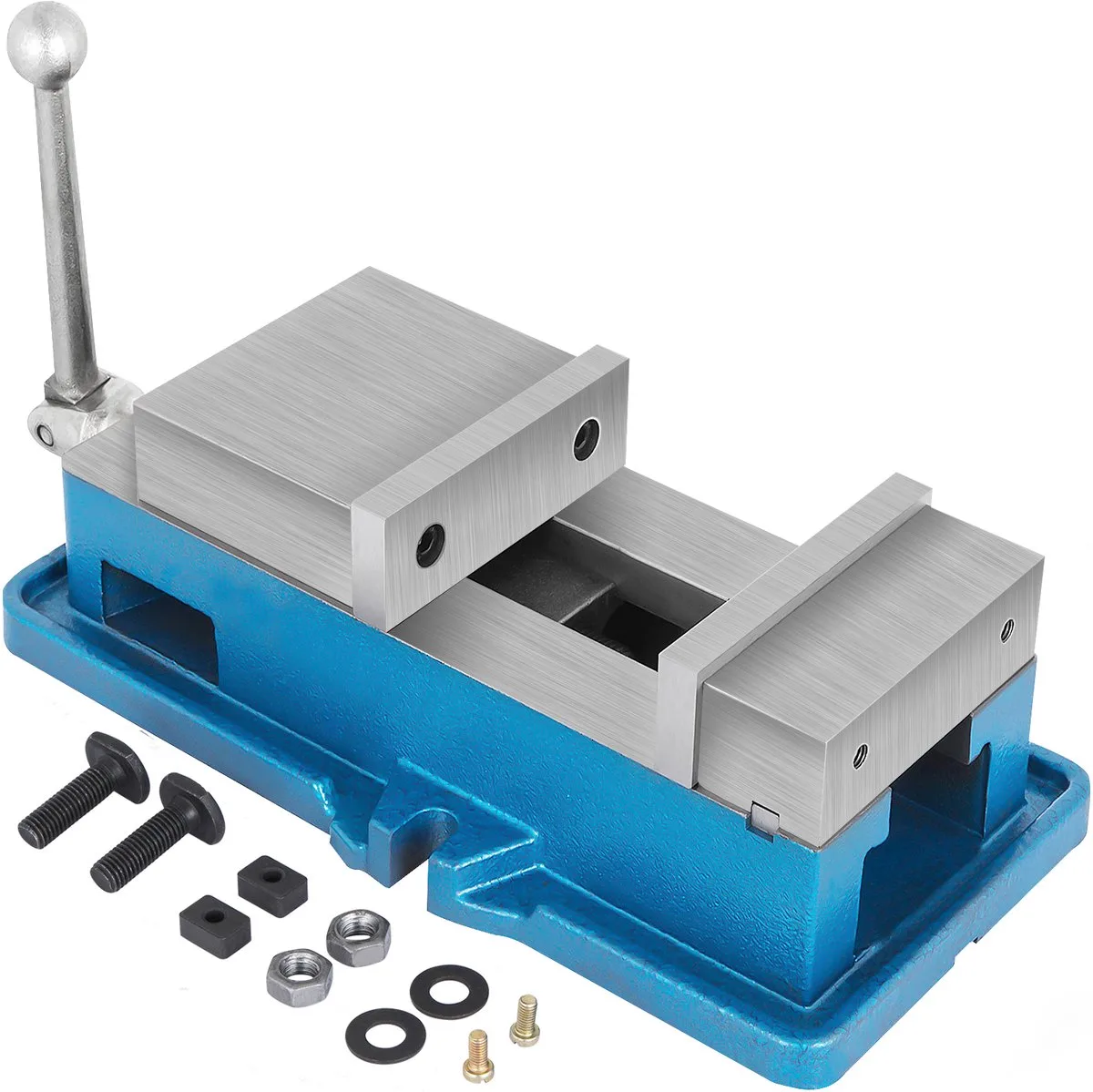 VEVOR 5" Super-Lock Bankschroef voor NC/CNC-Machines Bankklem Bankschroef Hoge Precisie van Vevor – productafbeelding