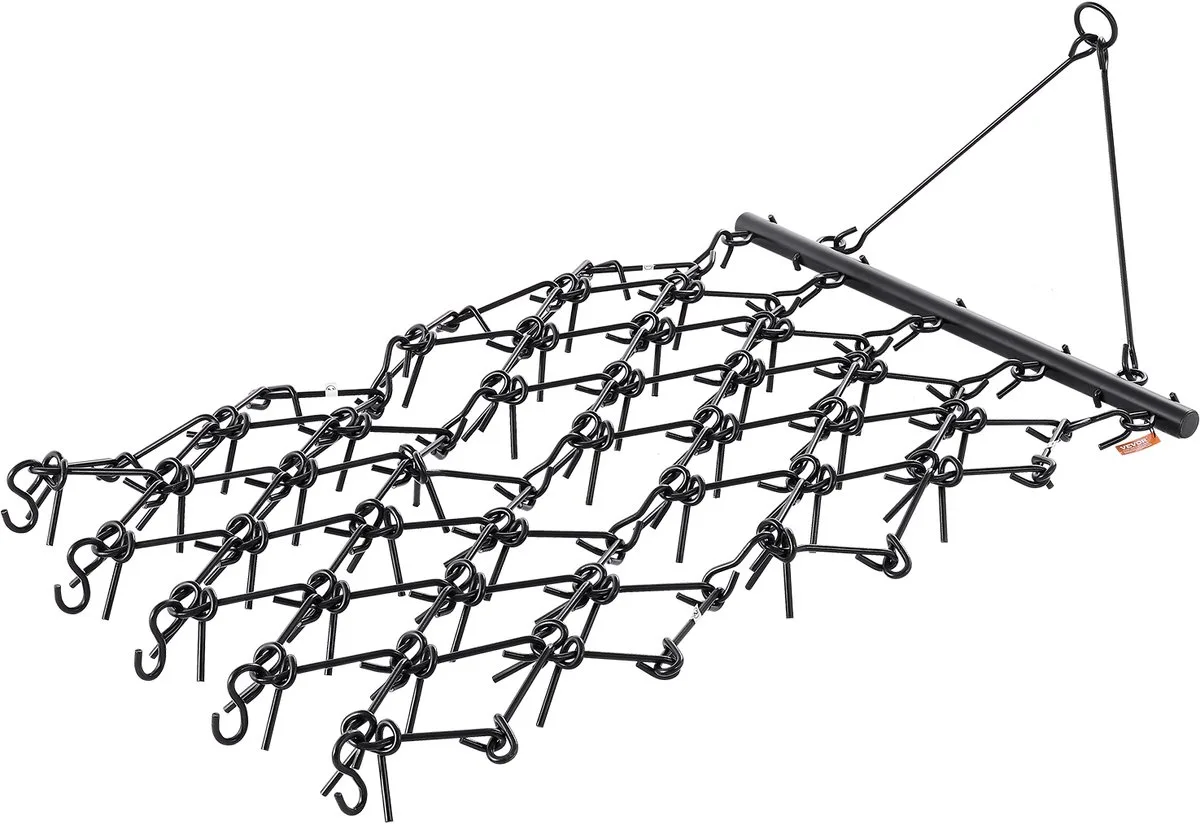 Weideeg Sleepeg Zitmaaier Veldeg 2250x1140mm van Vevor – productafbeelding