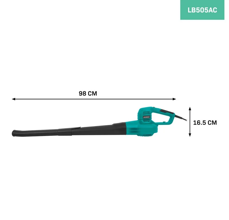 Bladblazer 650W - bedraad model - 2 Snelheden: 120 km/u - 190 km/u by VONROC – product image 2 of 3