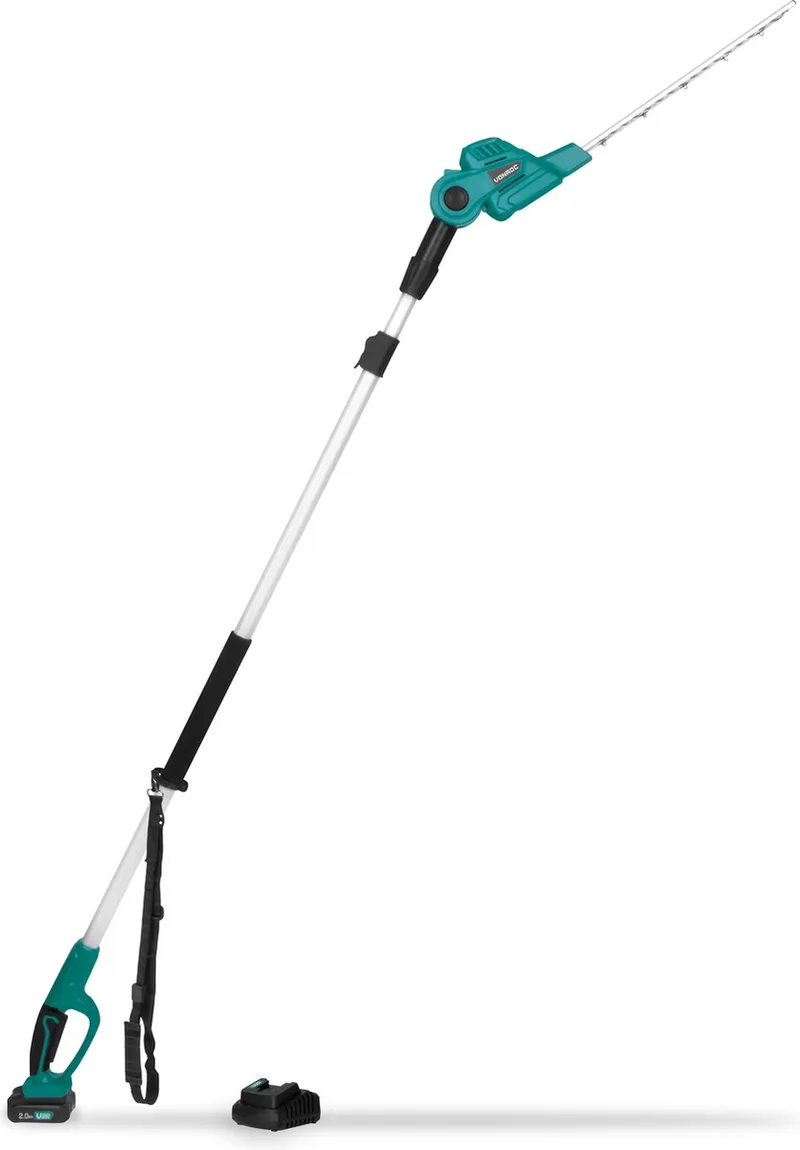 Telescopische Accu Heggenschaar 20V - Kantelbaar blad - Traploos verstelbaar (incl. 2.0Ah Accu en snellader) by VONROC – product image