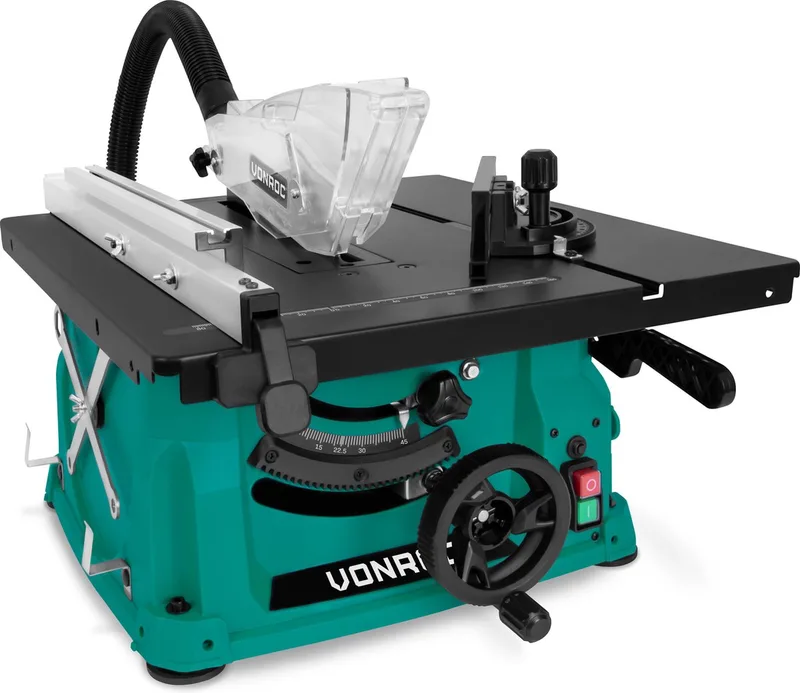 Zaagtafel – compact model – 1500W - 5000rpm - Ø210mm – Incl. 40T zaagblad de VONROC – image du produit 1 sur 5