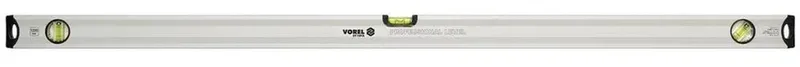 Aluminium Waterpas 1200mm met 3 Libellen von Vorel, Silber – Produktbild