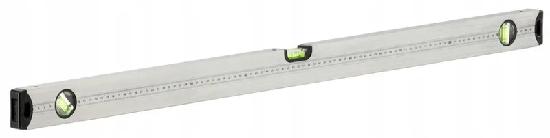 Aluminium Waterpas met 3 Libellen - 1 Meter by Vorel, Black – product image 1 of 2