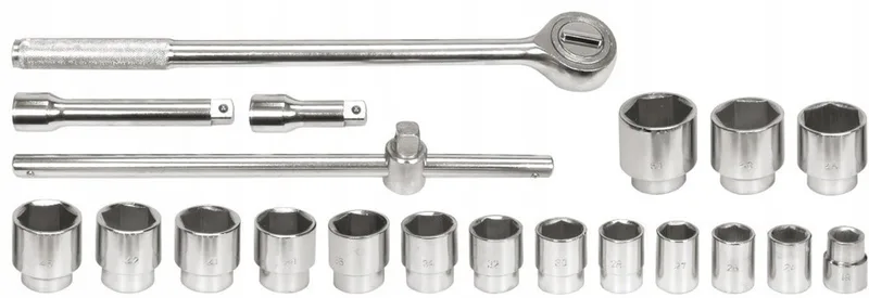 Dop Krachtdoppen Set 22-50mm 3/4" 20 Delen van Vorel – productafbeelding