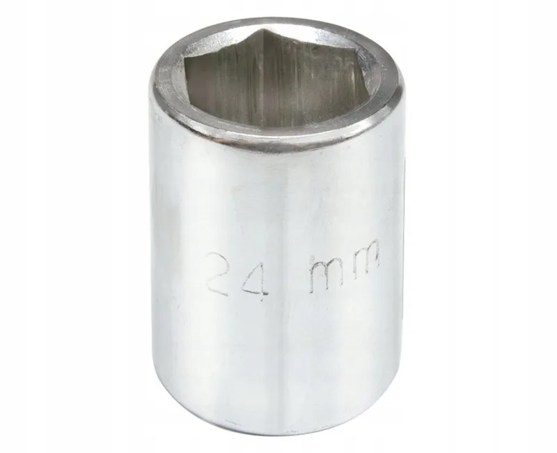 Dopsleutel 3/4" 27mm 6-kant kort 50mm chroom vanadium von Vorel – Produktbild