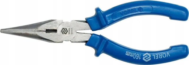 Forel Verlengde Gebogen Amerikaanse Tang 200mm by Vorel, Silver – product image