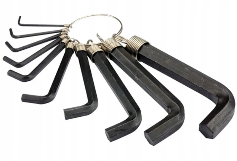 Inbussleutelset 2-14mm 10-delig by Vorel, Black – product image