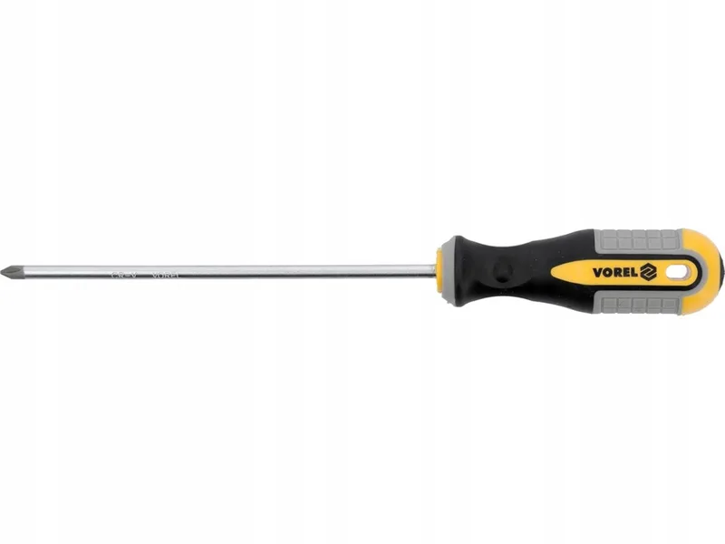 Kruiskopschroevendraaier PH1 x 150mm CrV Staal by Vorel, Black – product image
